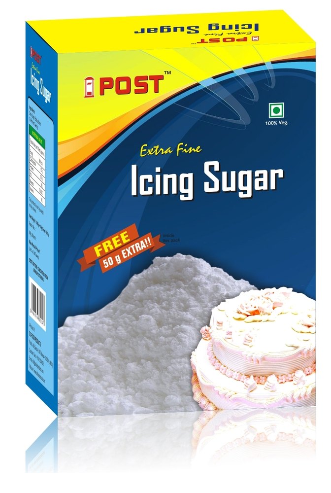 Sweet Post Extra Fine Icing Sugar Powder, Packaging Type: Box, Pack Size: 200g