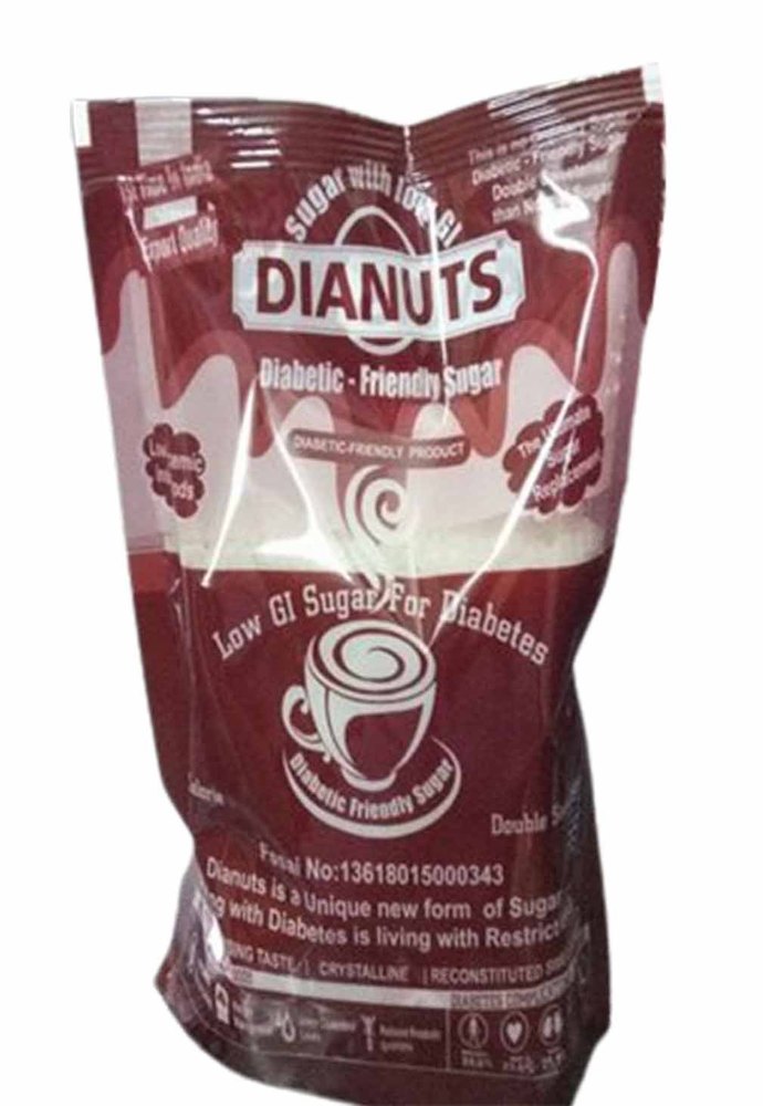 Dianuts White Sugar For Diabetics, Crystal, Packaging Size: 500 Gm