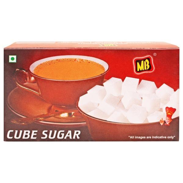 White Refined Mb Sugar Cubes, Packaging Size: 500g Pack