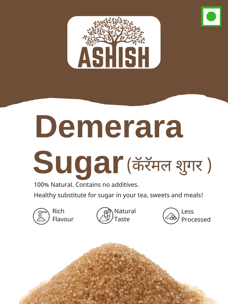 Brown Demerara Sugar, Granules