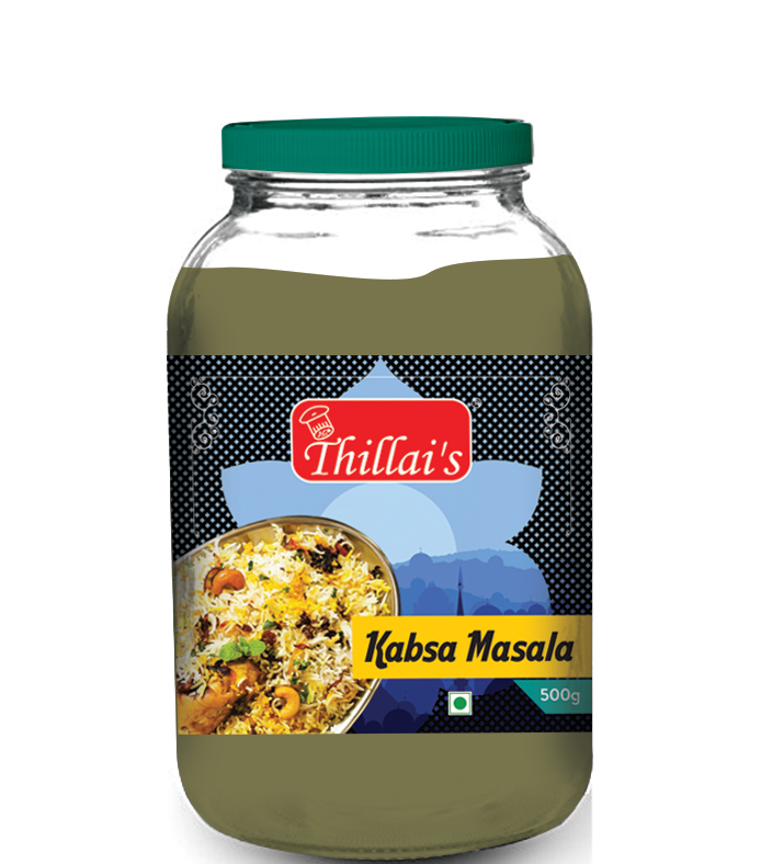 Thillais Mixed Spices Kabsa Masala Powder, Packaging Size: 500 g, Packaging Type: Jar