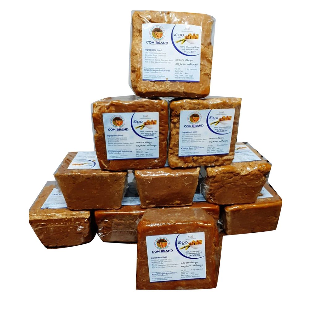 Cubes Refined Organic Chemical Free Jaggery..., Shape: Square, Packaging Size: Packet