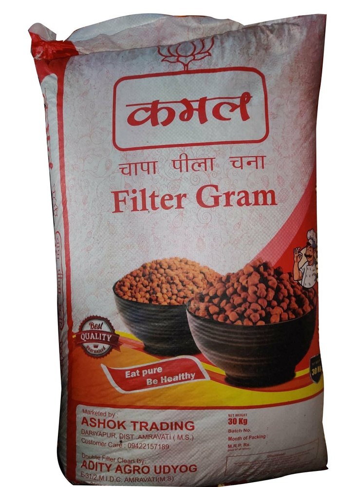 Organic Filter Gram, Packaging Type: PP Bag, Packaging Size: 30kg