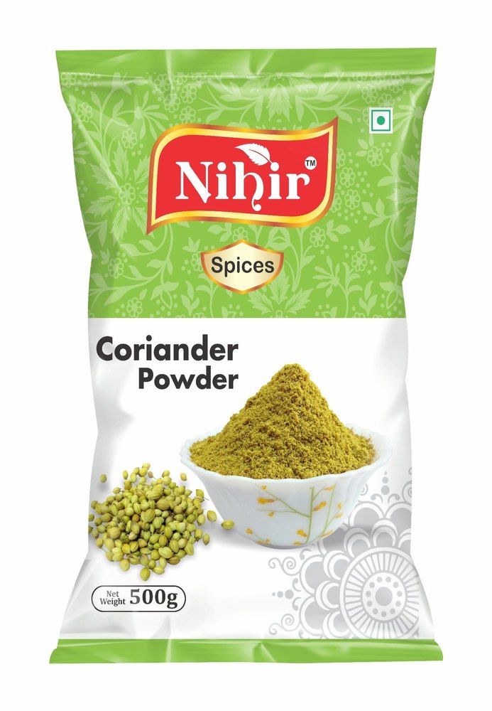 Dried Green 500gm Nihir Coriander Powder, For Cooking