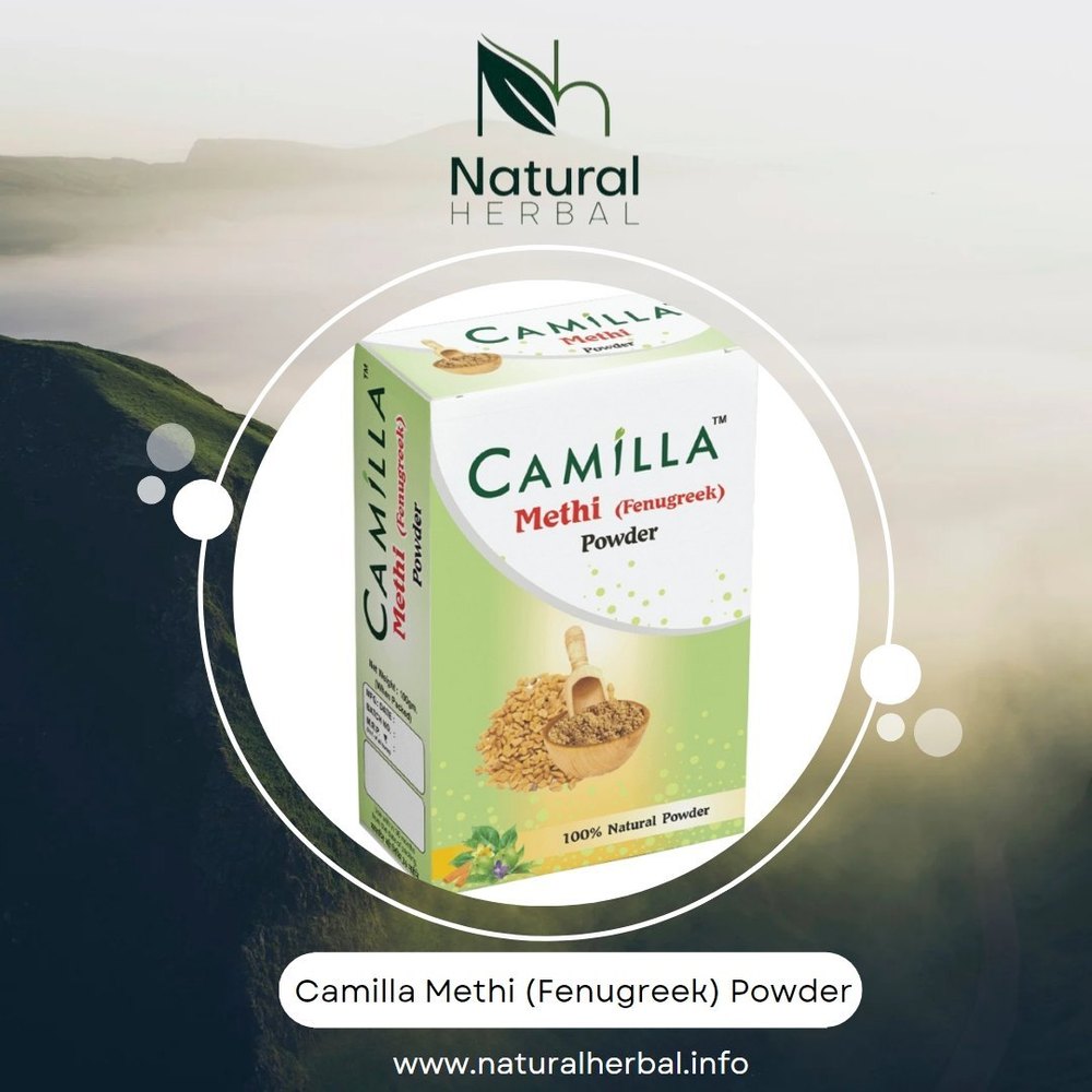Fenugreek Seed Natural Camilla Methi Powder, Grade Standard: Standard, Packaging Type: Box