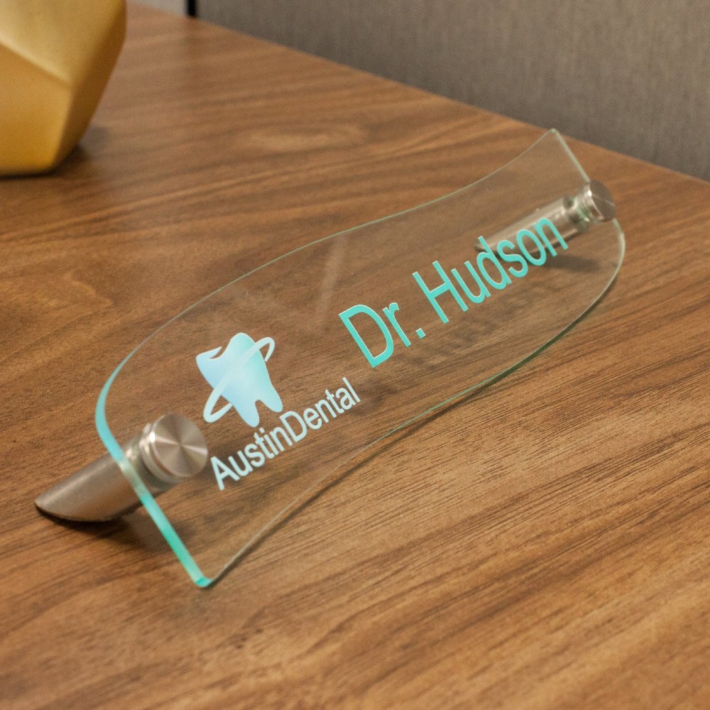 Acrylic Desk Name Plate, For Office