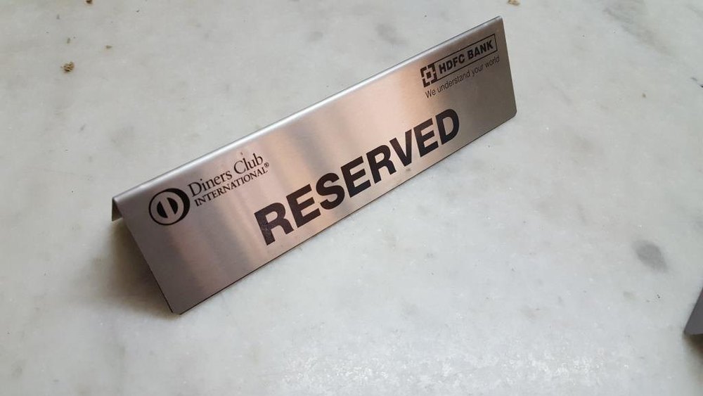 Aluminium Name Plates for Home, For industrial