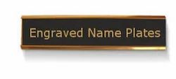 Stainles Steel Engraved Name Plate