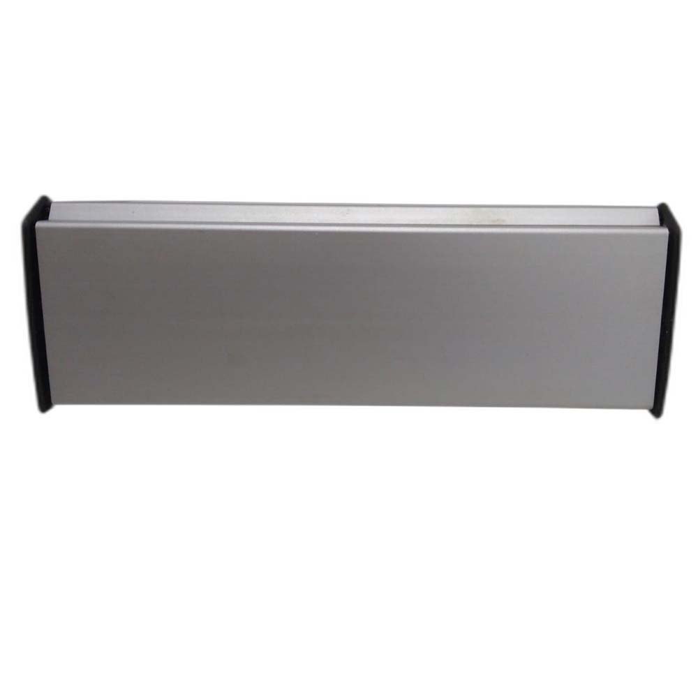 Aluminium Grey Table Top Name Plates, For Office, Size/Dimension: 12 X 4 Inch