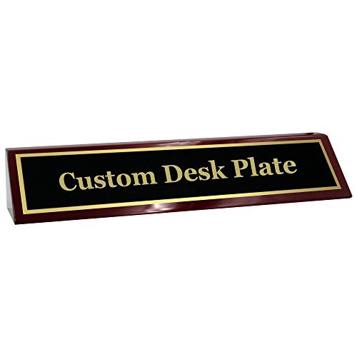 Light Weight Acrylic Engraved Desk Name Plate