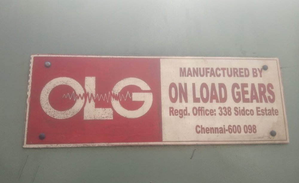 Aluminium Industrial Name Plate