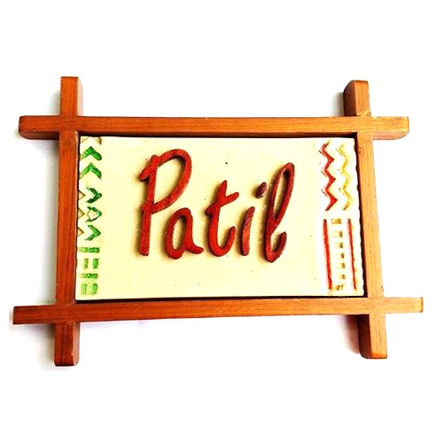 Ceramic Name Plate