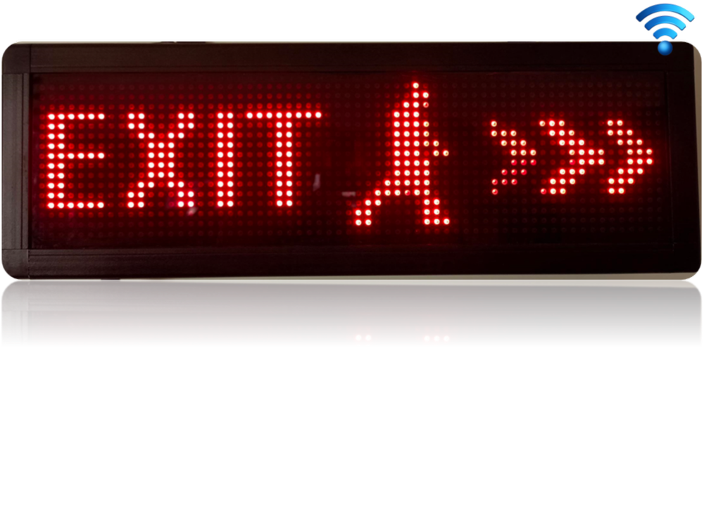 Rectangular Exit Signage Board