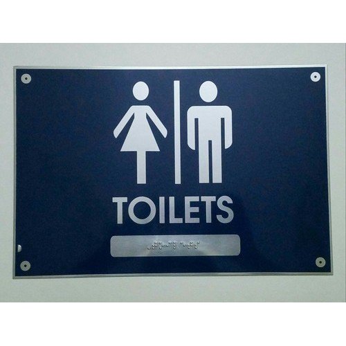 Stainless Steel Standard Braille Signage