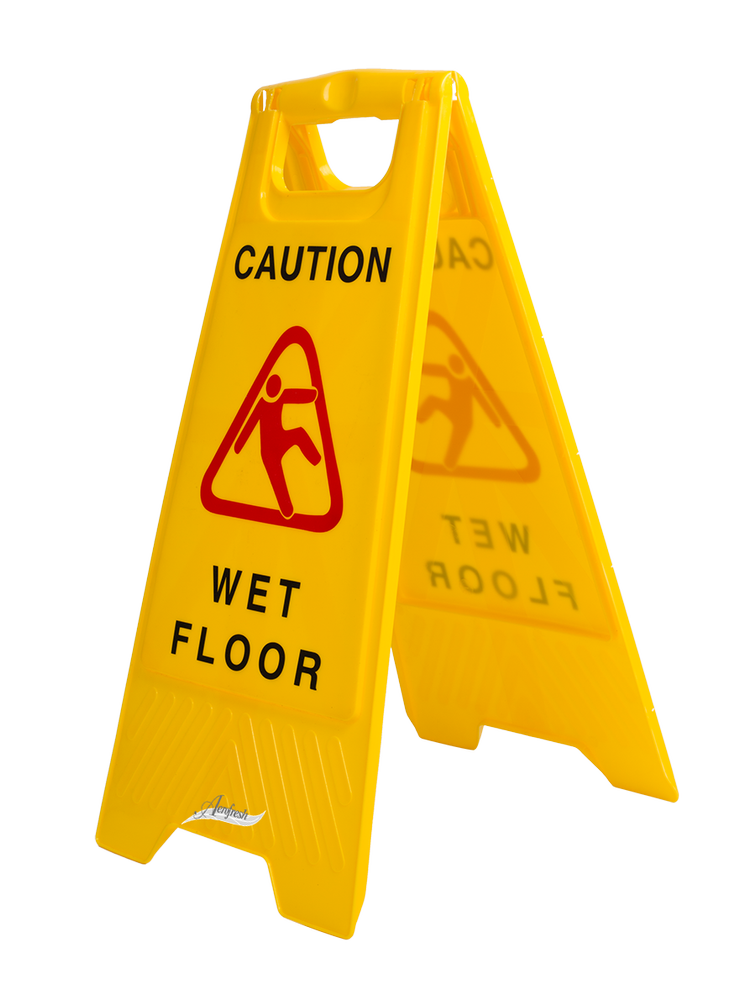 Yellow Wet Floor Sign DC -1080