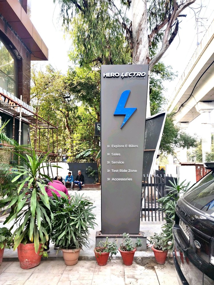 ACP Totem Signage Board, For Advertising