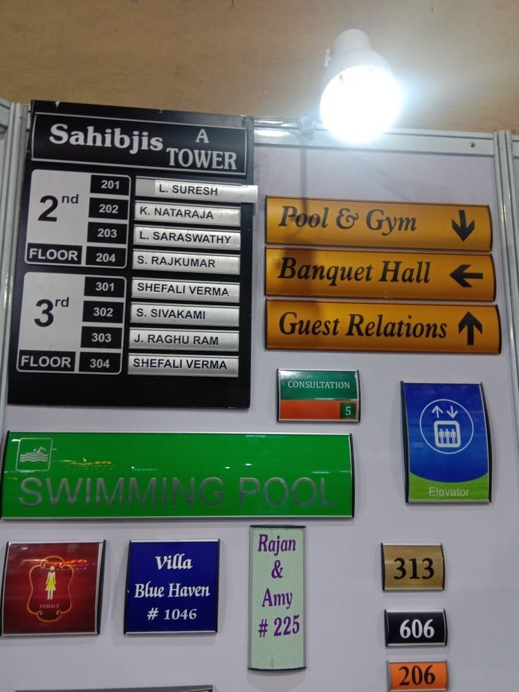 Directory Sign Board