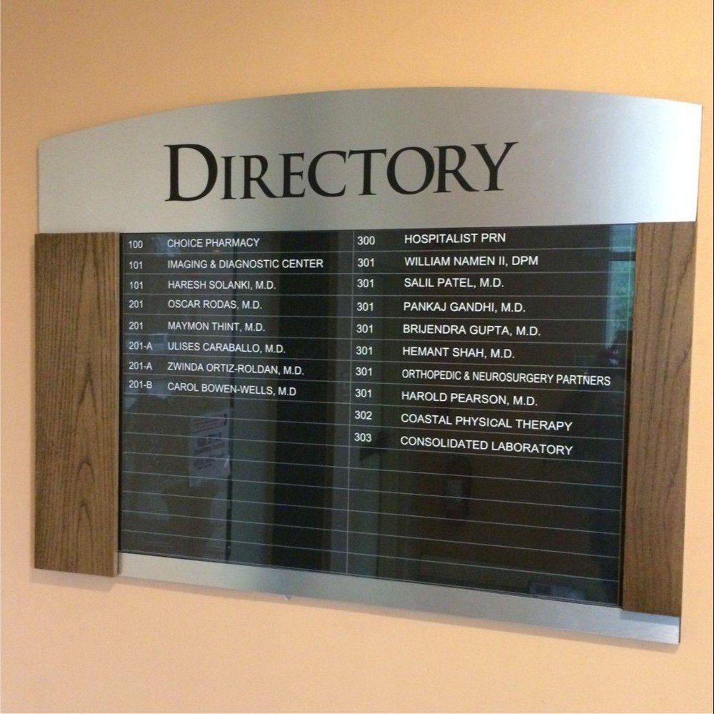 Directory Signboards