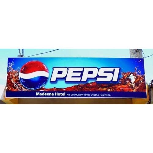 PVC Digital Printed Glow Sign Board, For Promotion And Advertisement, Shape: Rectangular