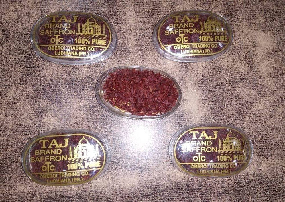 TAJ(OTC) Kashmiri Saffron Kesar, Packaging Type: Plastic Box, 5kg img