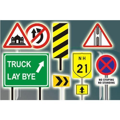 Alphabet Reflective Sign Board, Thickness: 3 & 4 mm, Shape: Rectangular