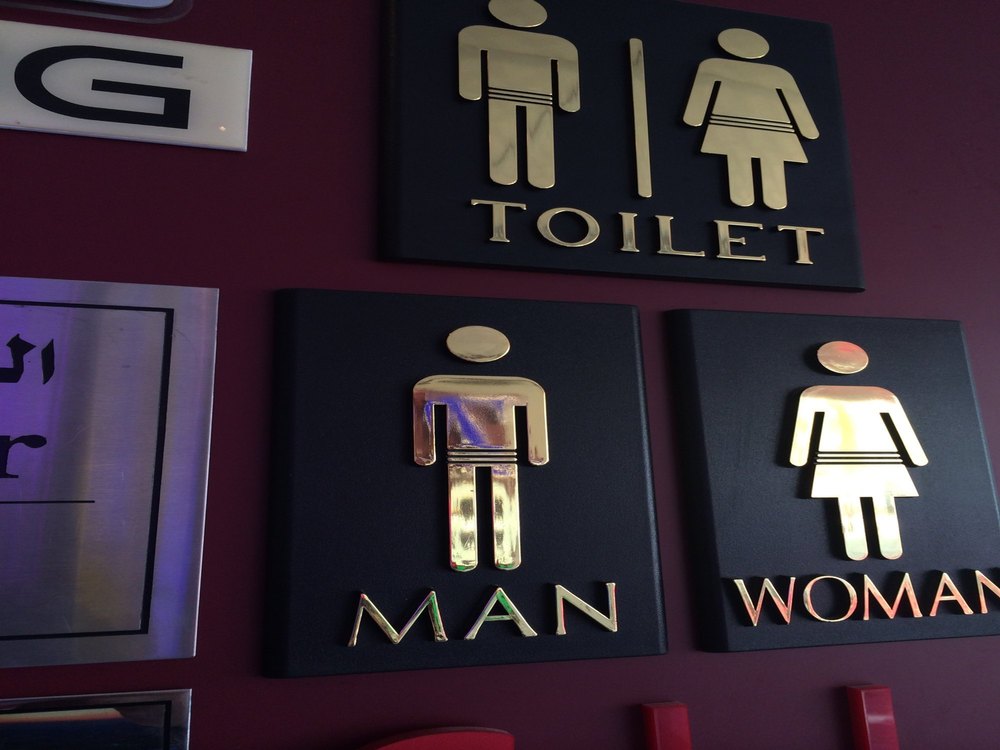 Toilet Sign Board