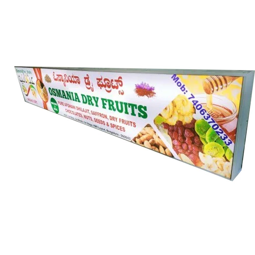 LED Printed Flex Printing Glow Sign Board