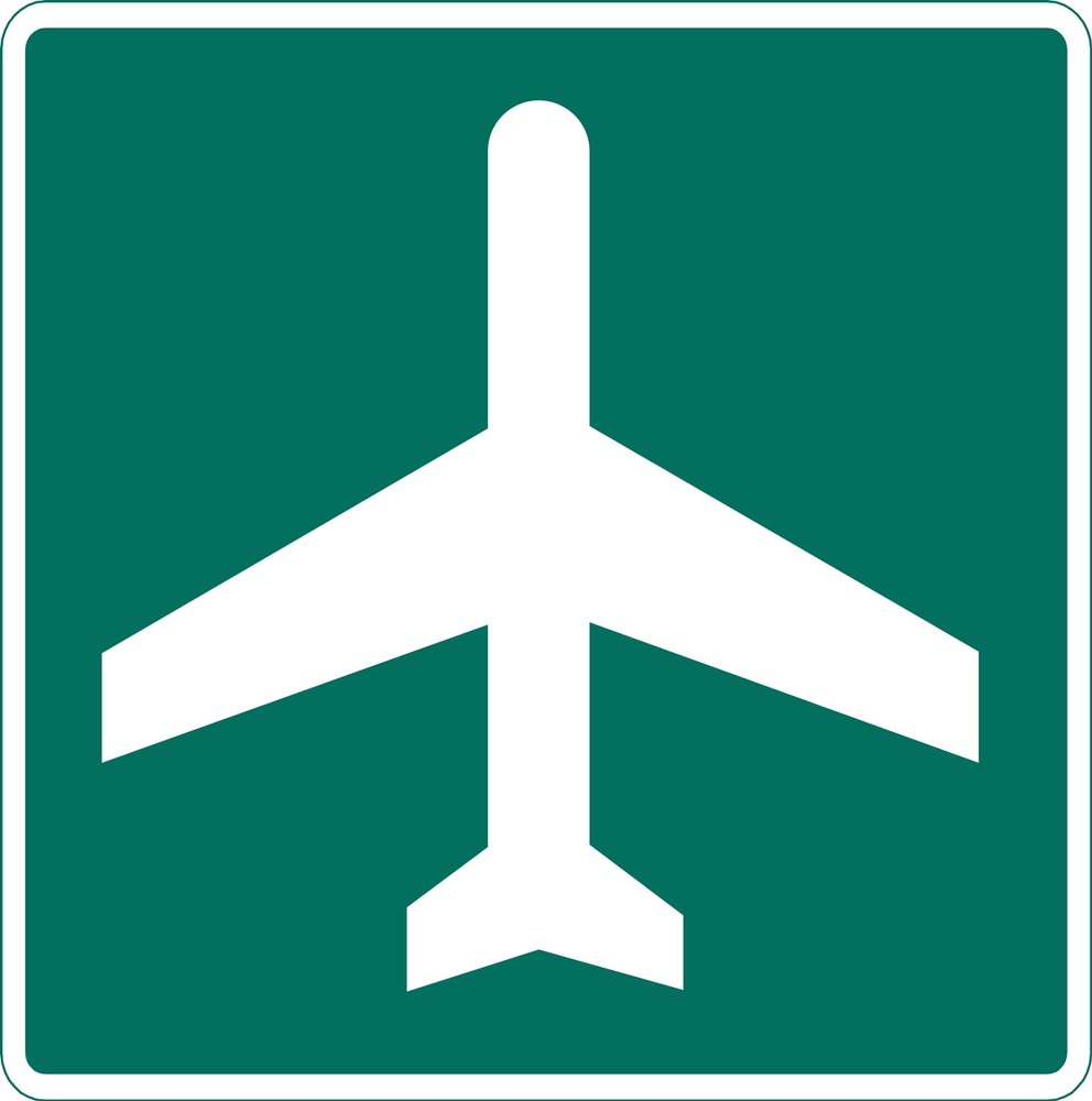 Square Display Airport Signage