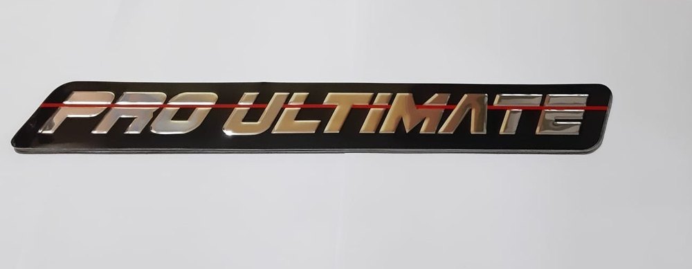 Aluminium Embossed Name Plate, For Industrial