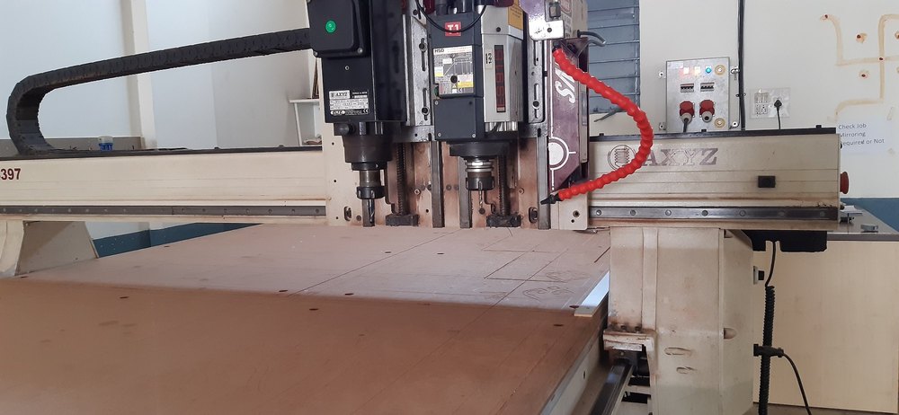 Aluminum CNC Router Cutting Service, 1-2 Day