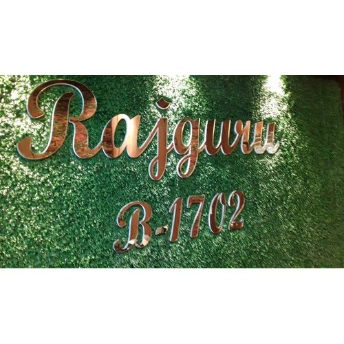 Outdoor Golden 3D Acrylic Letter, Packaging Type: Carton Box