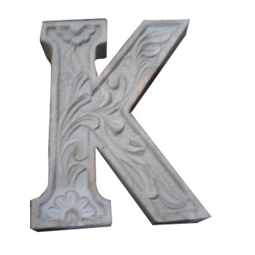 Standard White Wooden Letter