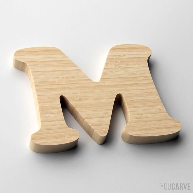 Wooden Block Letters