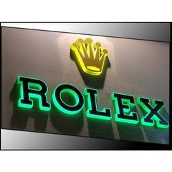 Led Rectangle Acrylic Acp Sign Board, For Advertisement