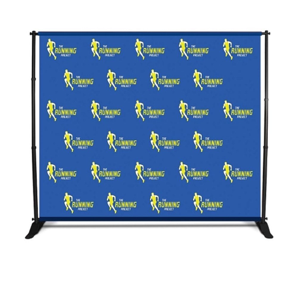 Metal Fabric Advertising Backdrop, For Indoor/Outdoor, Shape: Rectangular