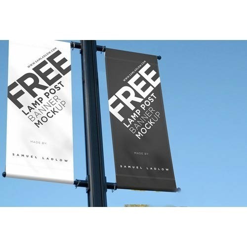 Printed Aluminum Nylon Banner, For Advertisement, Size: 1.5 X 3 Feet