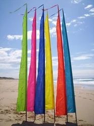 Aluminum Multicolor Beach Flag