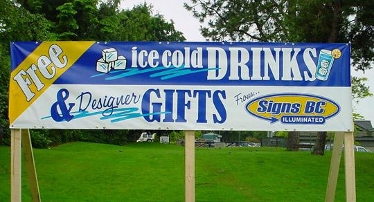 Printed Outdoor PVC Flex Banner