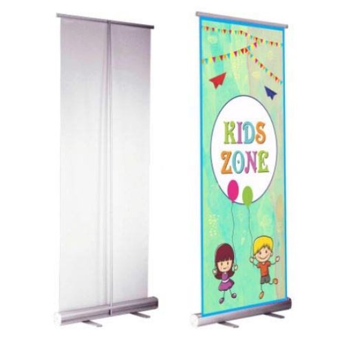 Roll Up Banner Stand for Promotional, Size: 3x6 Feet