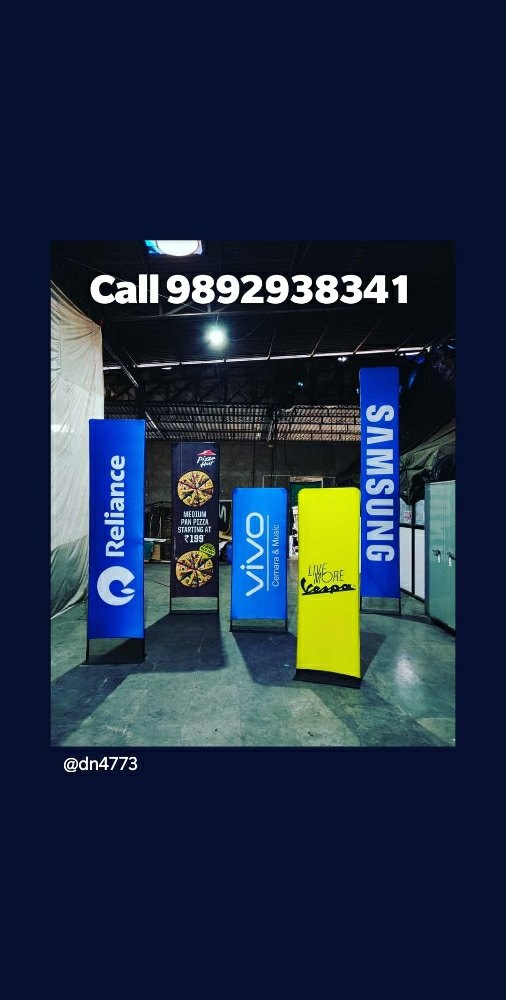 Rectangle Printed Fabric Banner, For Advertising