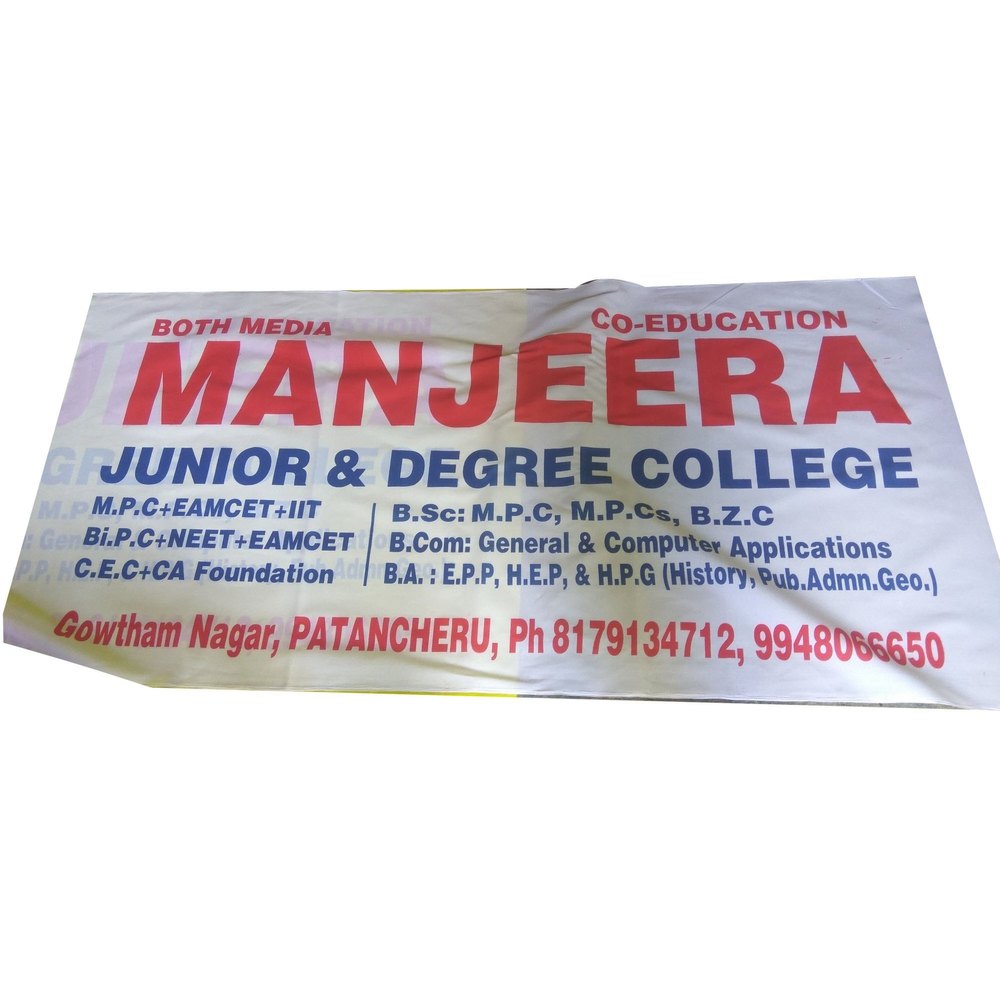 Cotton Printed Cloth Banner