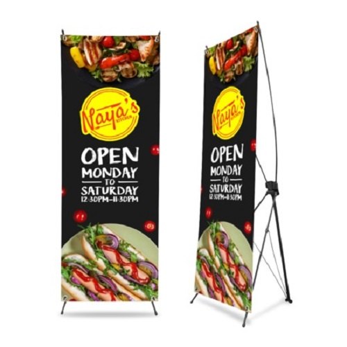 Printed Flex X Banner, Shape: Rectangular