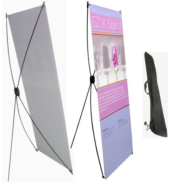 X Banner Stand Fiber, For Branding