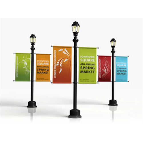 PVC Outdoor Advertising Banners, Shape: Rectangular