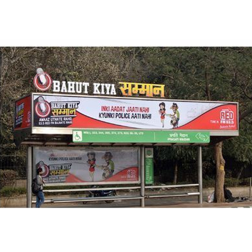 Polyester Printed Bus Shelter Banner