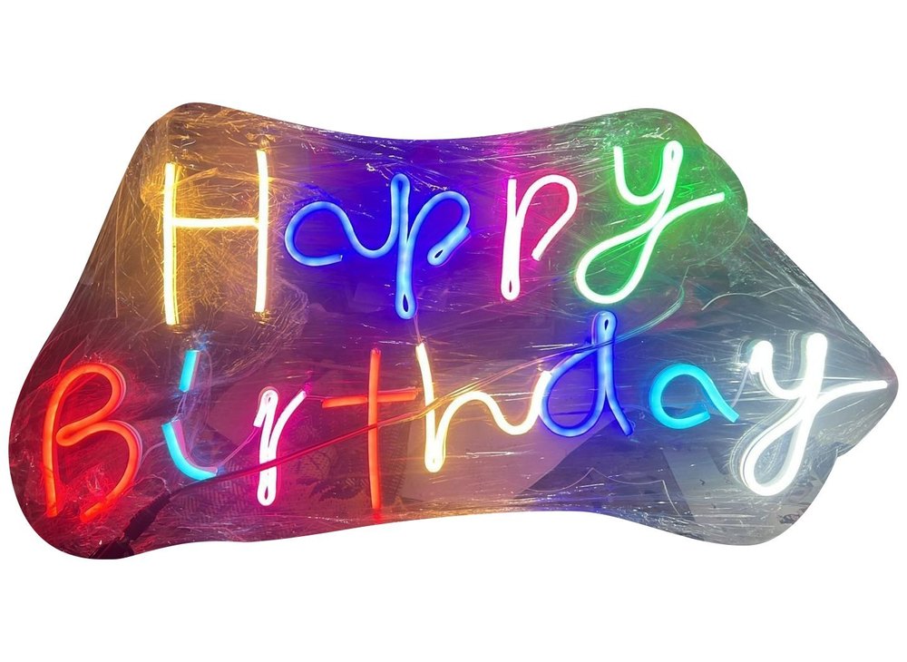 Graphics Multicolor LED Neon Sign, For Birthday, 240V