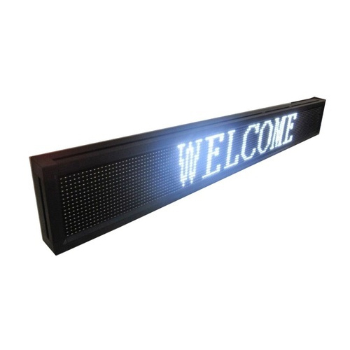 LED Moving Sign Board, Letter Material: Acrylic