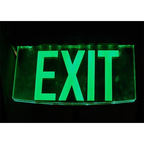 Exit Poster Signage\'S