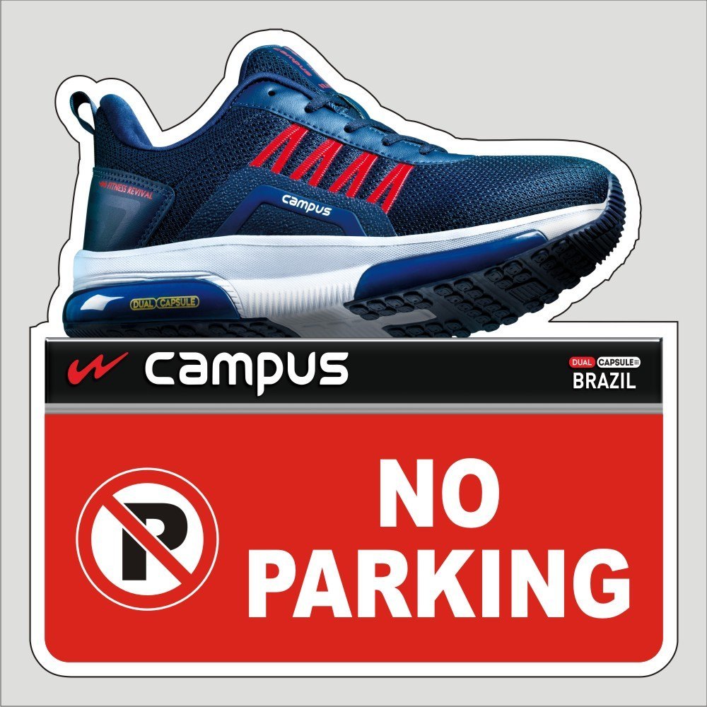 No Parking Sign Board Printing Services, Thickness: 3 mm, Size: 1 X 1 Feet