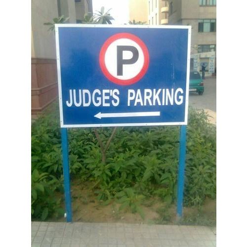 Rectangular Reflective Parking Signage Boards